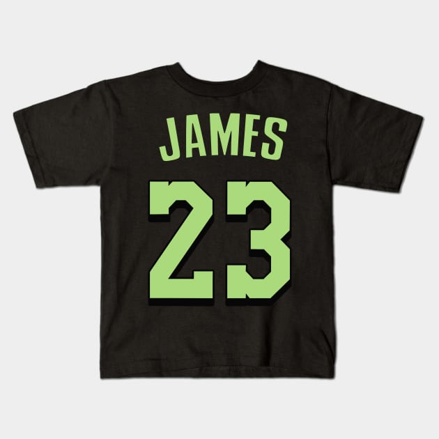 James Kids T-Shirt by telutiga